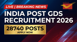 India Post GDS Recruitment 2026 {28740 Post} Apply Online