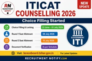 ITICAT Counselling 2026