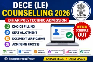 DECE (LE) Counselling 2026
