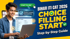 Bihar ITI CAT Online Counselling 2026: Complete Easy Step-by-Step Choice Filling & Best Trades!