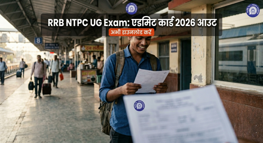 RRB NTPC UG Exam Admit Card 2026 Out